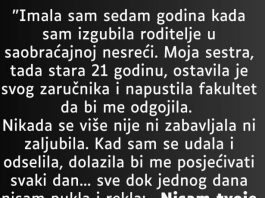 “Imala sam sedam godina kada sam izgubila roditelje…”