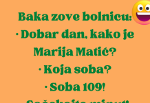 VIC DANA: BAKA ZOVE BOLNICU