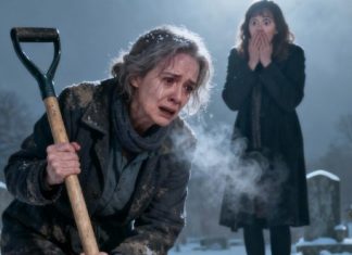 Sanjala je da joj sin šapuće: „Mama, živa sam“ — u zoru je iskopala njegov grob uprkos protestima svih… A ono što je unutra je prestravilo grad 😱