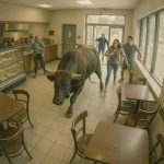 Bik je upao u slastičarnicu… a ono što se sljedeće dogodilo iznenadilo je čak i spasioce