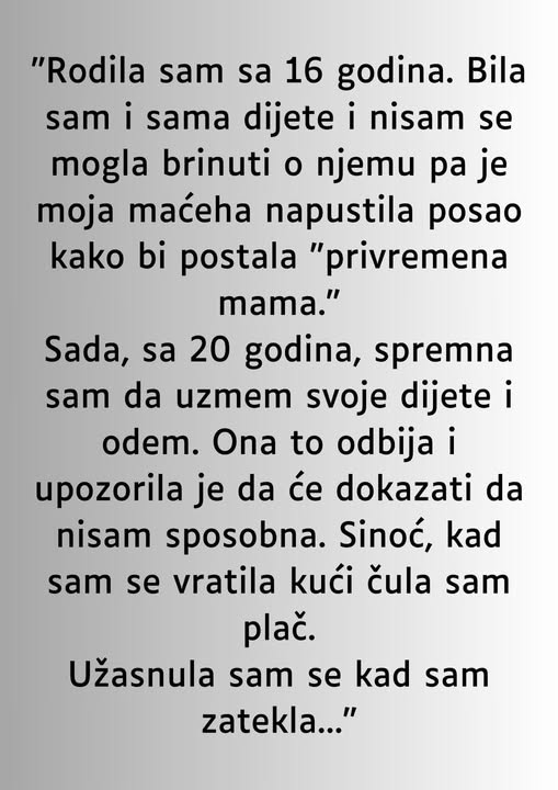 “Rodila sam sa 16 godina…” - featured image “Rodila sam sa 16 godina…” - featured image