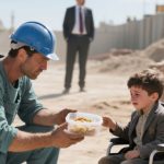 Podijelio sam svoju skromnu užinu sa gladnim djetetom na gradilištu i skoro se srušio kada sam saznao ko mu je otac. Podijelio sam svoju skromnu užinu sa gladnim djetetom na gradilištu i skoro se srušio kada sam saznao ko mu je otac. - featured image