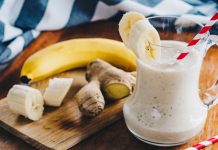 Energetski smoothie sa đumbirom i bananom – Zimski eliksir zdravlja Energetski smoothie sa đumbirom i bananom – Zimski eliksir zdravlja