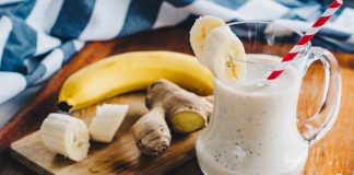 Energetski smoothie sa đumbirom i bananom – Zimski eliksir zdravlja Energetski smoothie sa đumbirom i bananom – Zimski eliksir zdravlja