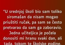 “U srednjoj školi bio sam toliko siromašan da nisam mogao” “U srednjoj školi bio sam toliko siromašan da nisam mogao” - featured image