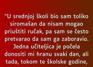 “U srednjoj školi bio sam toliko siromašan da nisam mogao” “U srednjoj školi bio sam toliko siromašan da nisam mogao” - featured image