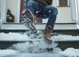 Nije so: Led sa stepeništa nestaje začas uz jedan jeftin sastojak koji imamo u kući