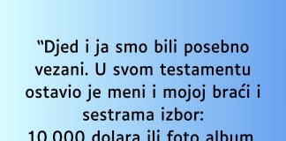 “Djed i ja smo bili posebno vezani….”