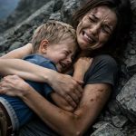 Moji roditelji bacili su mene i mog šestogodišnjeg sina sa litice. Dok sam pokušavala shvatiti šta se dogodilo, moj sin je tiho šapnuo: „Ne plači, mama, pravi se mrtva dok ne odu.“ ☹️