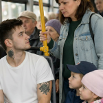 U autobusu je žena sa dvoje dece napravila skandal i zahtevala da joj mladi momak ustupi svoje mesto, ali je odjednom momak uradio nešto od čega su svi putnici zanemeli😨😢