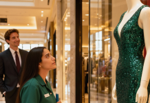 Nakon 7 godina od razvoda, pronašao je svoju bivšu ženu kako radi kao čistačica, tiho gledajući haljinu vrednu milion dolara iza izloga.