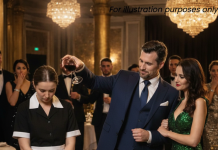 Predstavio ju je kao „samo kućnu pomoćnicu” na gala večeri… nekoliko minuta kasnije, cela sala je ustala zbog nje.