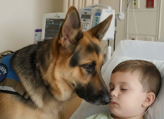 Lekari nisu očekivali poboljšanje, sve dok jednog dana nisu odlučili da puste psa u sobu.