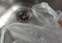 Stavite kesu u odvod sudopere! Nikad više nećete zvati majstore!