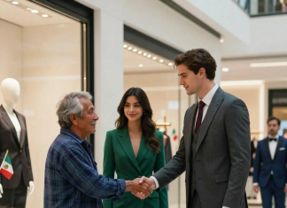 Osoblje butika već se smijalo očevoj iznošenoj odjeći i polomljenim japankama kada je vlasnik izašao i izgovorio jednu rečenicu koja je učinila da cijela prodavnica utihne