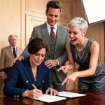 Potpisala je papire za razvod u tišini—niko u sobi nije primijetio da njen…