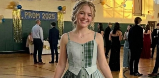 Sašila sam haljinu za matursko veče od očeve košulje u njegovu čast – moji školski drugovi su se smijali dok direktor nije uzeo mikrofon i soba nije utihnula