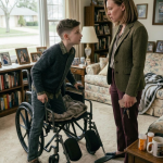 Moj muž me ostavio kod kuće sa svojim „paralisanim“ sinom. U trenutku kada je njegov auto nestao niz prilaz, dječak je ustao iz invalidskih kolica i šapnuo: „Moraš otići. On se neće vratiti.“