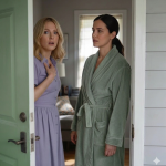 Kada je moj let otkazan i vratila sam se kući nakon neuspešnog službenog putovanja, videla sam neznanku u mom kućnom ogrtaču.