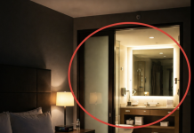 Zašto bi trebalo da ostavite svetlo u kupatilu upaljeno tokom cele noći kada boravite u hotelu