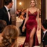 Moj muž je zapalio moju jedinu pristojnu haljinu kako ne bih mogla prisustvovati njegovoj promociji. Nazvao me je ‘sramotom’. Ali kada su se velika vrata balske dvorane otvorila, pojavila sam se na način koji nikada nije očekivao — i te noći njegov svijet se potpuno raspao.