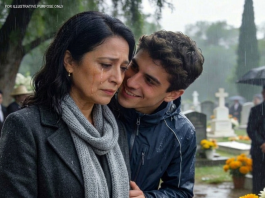 Na sahrani mog muža, moj sin mi je stisnuo ruku. I šapnuo: „Ti više nisi dio ove porodice.“