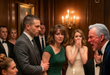 Večera je već bila napeta, ali u trenutku kada je moj otac odgurnuo stolicu i ustao, zrak je postao gotovo nepodnošljiv.