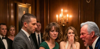 Večera je već bila napeta, ali u trenutku kada je moj otac odgurnuo stolicu i ustao, zrak je postao gotovo nepodnošljiv.