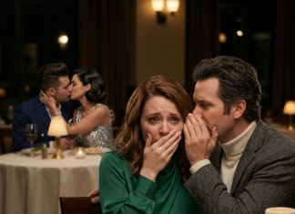 Moj muž mi je poslao poruku: “Sretna godišnjica, ljubavi. Zaglavio sam na poslu.” Ali ja sam već bila tamo — gledala kako ljubi drugu ženu.