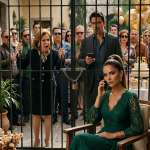 Došli su s tortom, balonima i pola porodice da proslave rođendan moje svekrve u mojoj kući… ali kada je moj muž molio: “Molim te, samo otvori kapiju,” odgovorila sam: “Danas će svi saznati zašto niko neće ući.” I u tom trenutku — svaki osmijeh je nestao.