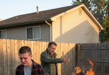 Gledao sam kako moj otac baca moju odjeću, moje knjige i posljednju fotografiju moje majke u vatru, kao da moj život ne vrijedi ništa.