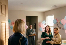 Vratila sam se s poslovnog putovanja ranije nego što sam očekivala. Nisam nikome rekla da dolazim. Htjela sam iznenaditi Miguela. Kada sam stigla u našu ulicu, vidjela sam nekoliko automobila parkiranih ispred naše kuće. Vrt je bio ukrašen plavim i ružičastim balonima. Na natpisu je pisalo: Dobrodošao, naš mali čudo.