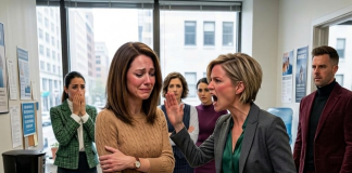 Maskirana i zaposlena tajno u firmi svog muža, napravila sam jedan jednostavan potez za ručkom — uzela sam njegovu čašu vode i popila gutljaj