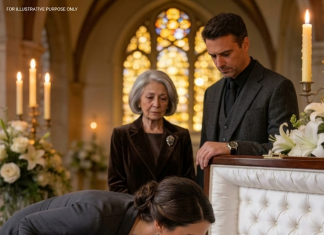 Na sahrani moje kćerke, ljubavnica njenog muža se nagnula i šapnula: „Pobijedila sam”… Sve dok advokat nije istupio i počeo čitati testament.