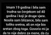 “Imam 19 godina i bila sam trudna sa čovjekom od 40 godina i koji je druge vjere.”