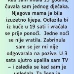 “Kad sam imala 19 godina…”
