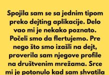 “Spojila sam se sa jednim tipom preko dejting aplikacije”