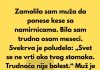 “Zamolila sam muža da ponese kese sa namirnicama. Bila sam trudna osam meseci.”